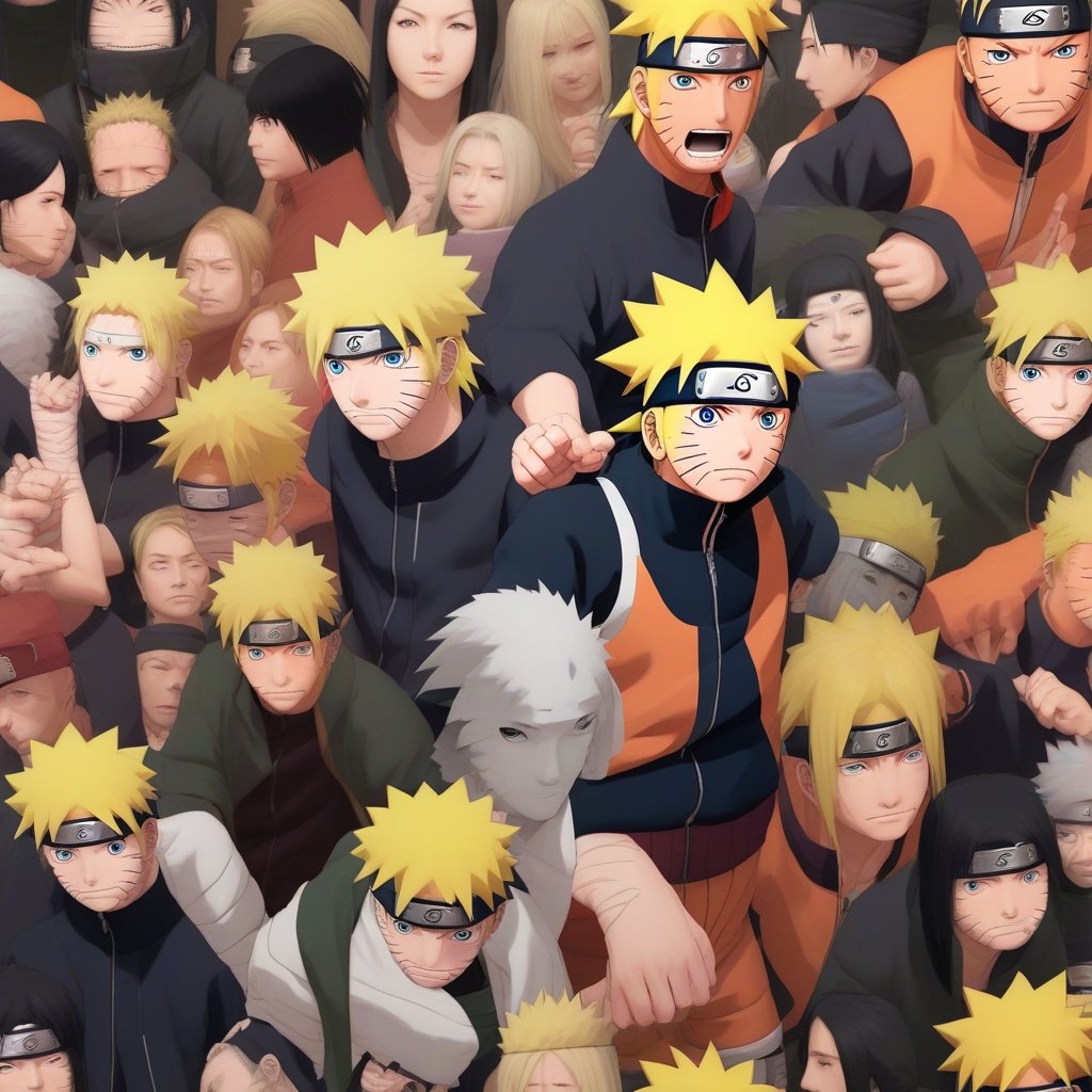 Création IA - Cadre Carré 40x40